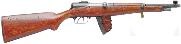 Общий вид пистолета-пулемета Токарева под револьверный патрон