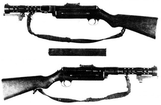 Пистолет-пулемёт Бергманн SIG 1920, он же японский Тип BE