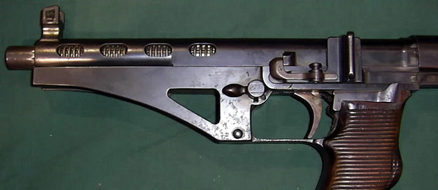 Пистолет-пулемёт Тип I образца 1934 года, вид слева