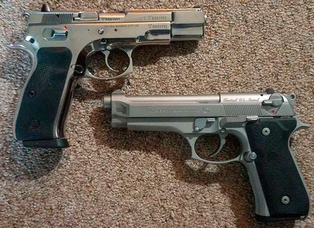 CZ 75 vs Beretta 92