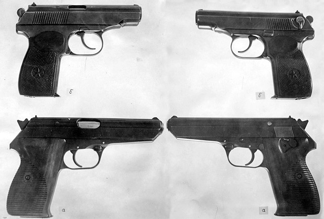 Сравнение пистолетов ПМ и CZ 482 на испытаниях в 1949 году
