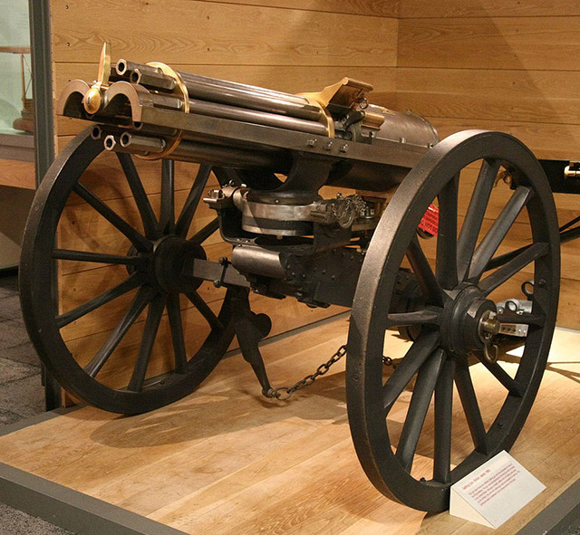 Пулемёт Гатлинга образца 1865 года британского производства