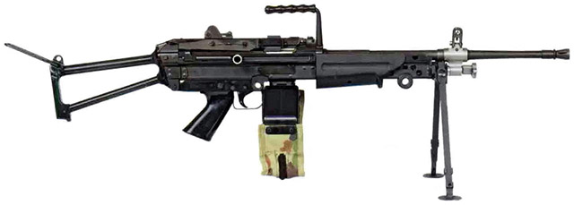 Прототип пулемёта M249 SAW
