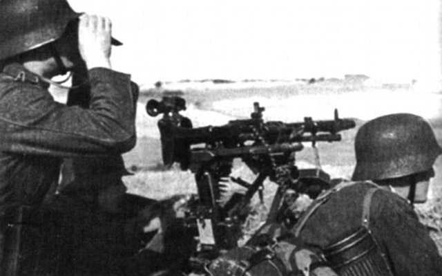 MG.42 во время боев в Северной Африке