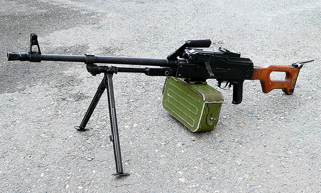 ПКМ — модернизированный вариант пулемёта Калашникова