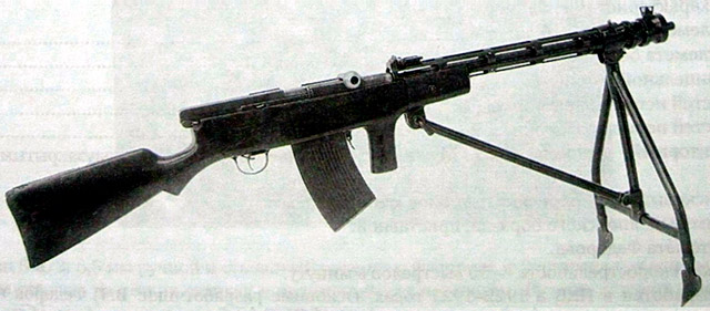 6,5-мм опытный ручной пулемёт Фёдорова и Дегтярёва со сменным стволом и воздушным охлаждением по типу «Мадсена»