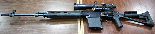 СВДК — крупнокалиберный вариант снайперской винтовки Драгунова под патрон 9,3×64 мм