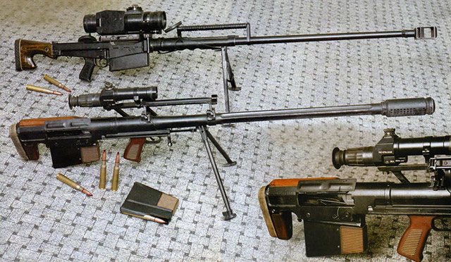 Винтовки В-94 и СВН-98