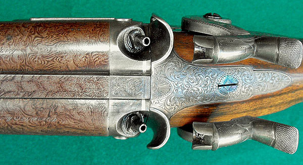 Первые винтовки со сверловкой Ланкастера были еще дульнозарядными.
