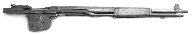 Винтовка тип 4 калибра 7,7 мм со снятой ложей