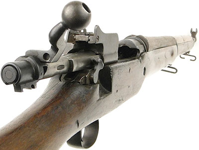 Вид на элементы управления US Rifle M1917